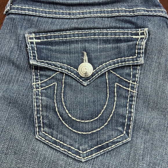 Women's True Religion Jeans 30 Becky Bootcut Low Rise Flare - Picture 3 of 11